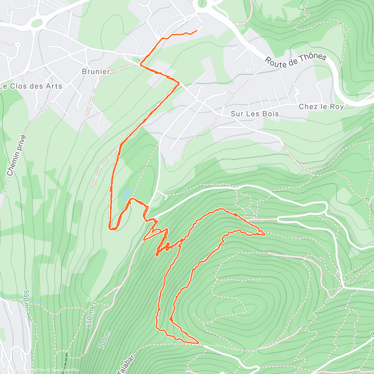 Map of the activity, Rampignon pour poser les bases de 2026 🗓️