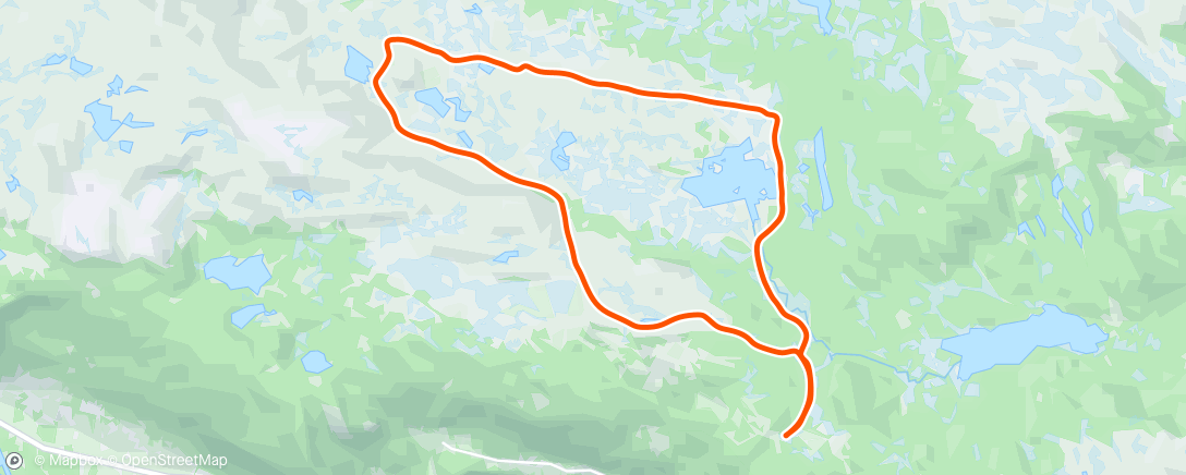 Map of the activity, Fetenrunden