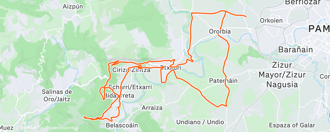 Map of the activity, Reencuentro del Team por navidad 🧡