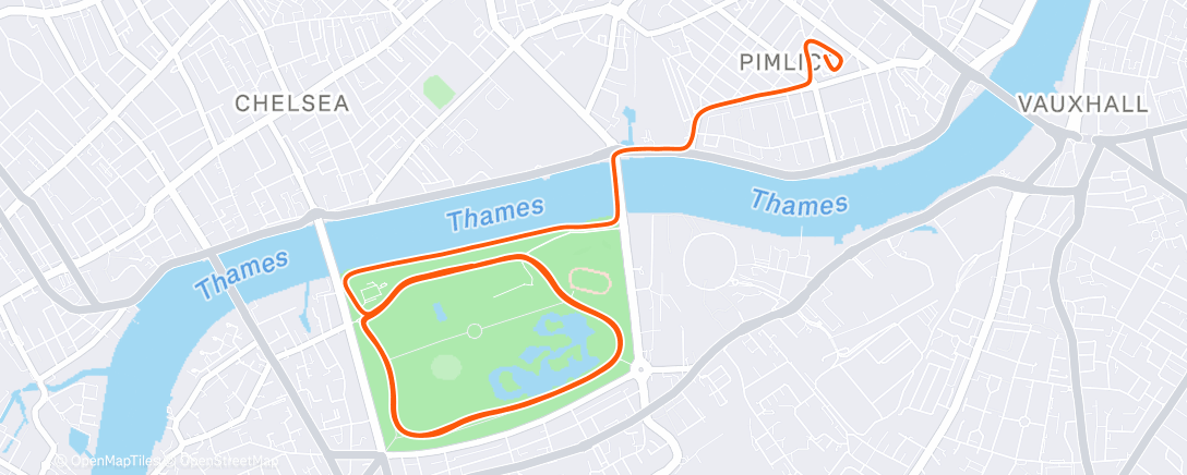 Карта физической активности (Corsa mattutina)