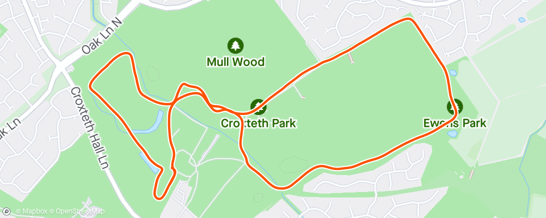 Map of the activity, parkrun 🥇 Hanging out of my arse. Threw up in a bush 2 mins before 😂😂😂