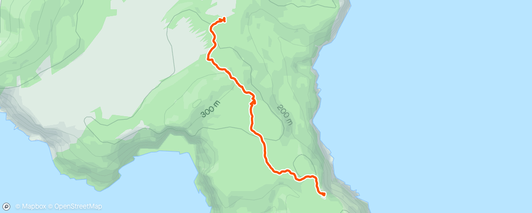 Map of the activity, Three Capes Walk - day 3