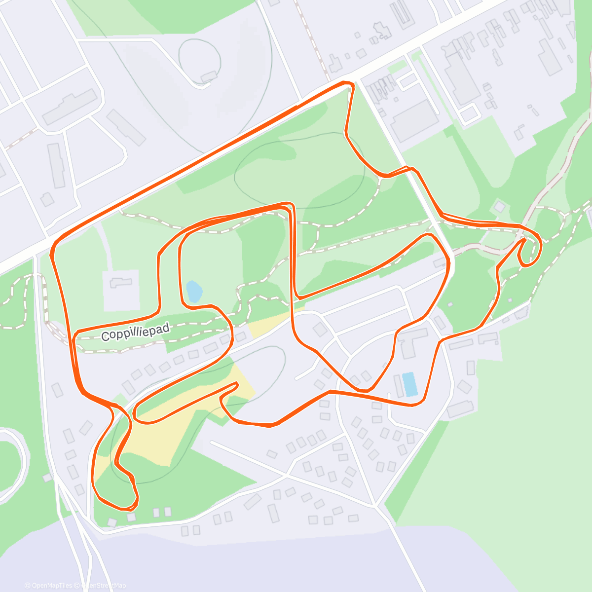 Map of the activity, Worldcup Koksijde 🥈🥳