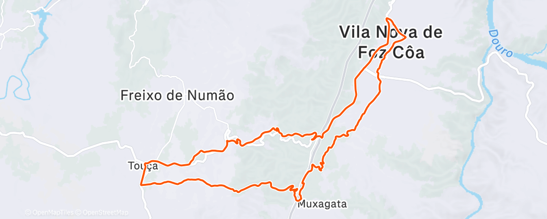 Карта физической активности (BTT-Q. da Fome/Facho/Correntes)