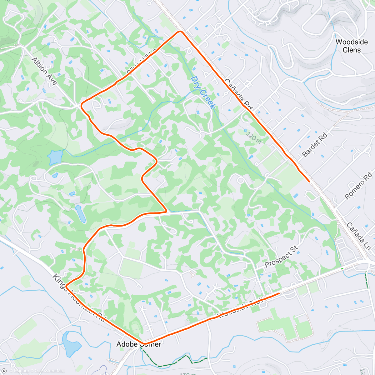 Map of the activity, Chasing cinnamon rolls and lattes…