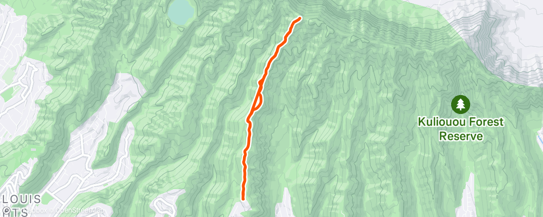 Map of the activity, Williwillinui (why oh why do I ever come back here)