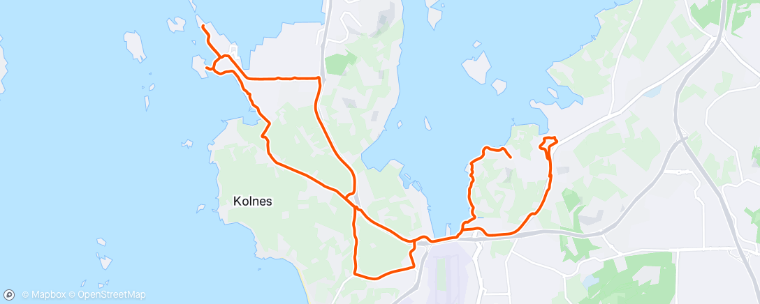 Map of the activity, Søndagstur 🥶