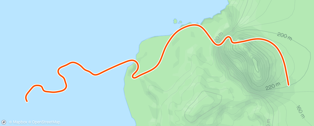 Mapa da atividade, Zwift - Pacer Group Ride: Volcano Flat in Watopia with Maria