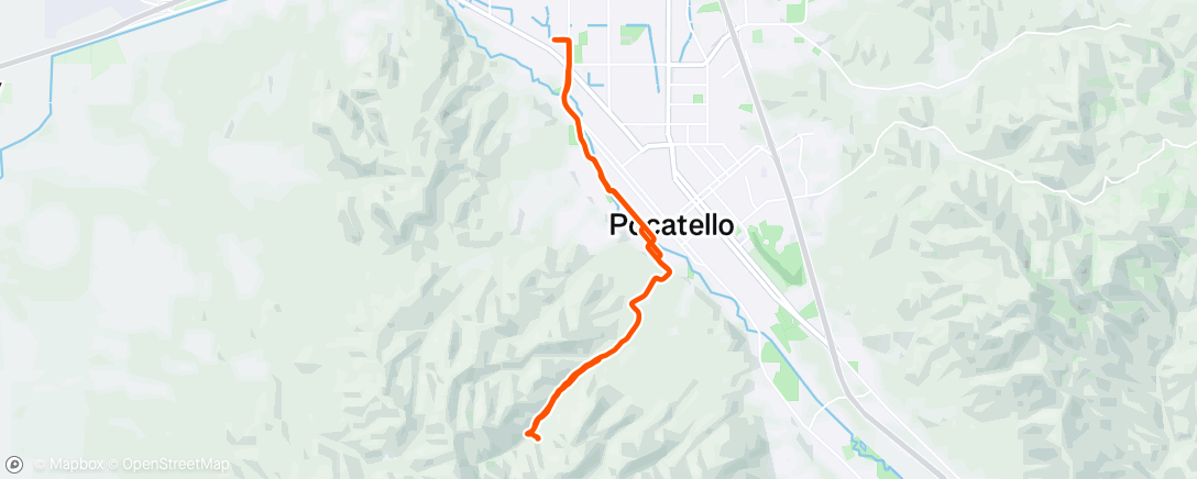 Map of the activity, Intervals with Pep!