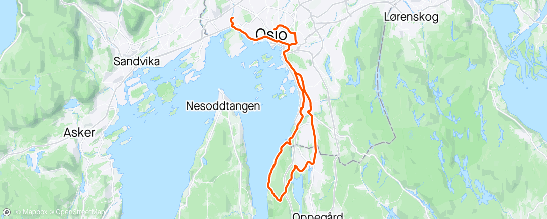 Map of the activity, ODP - årets siste?