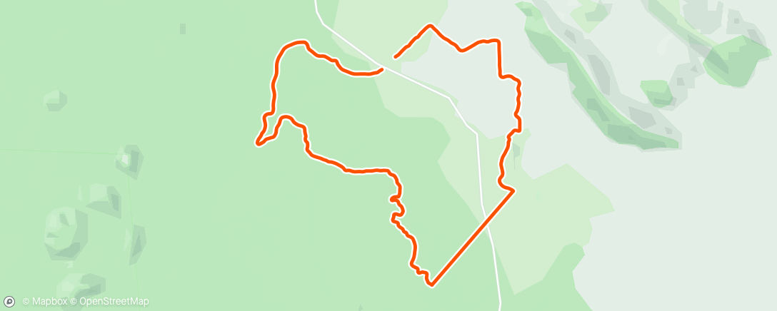 Map of the activity, Morning Ride