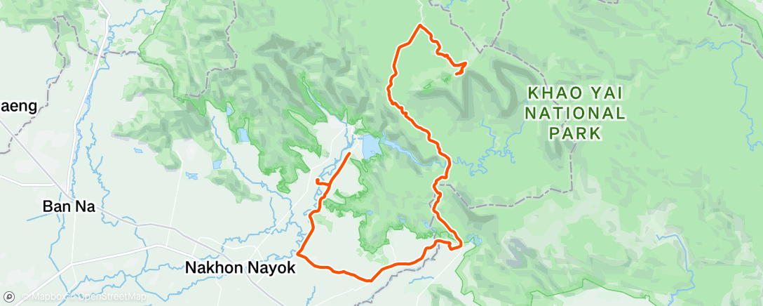 Map of the activity, Morning Ride