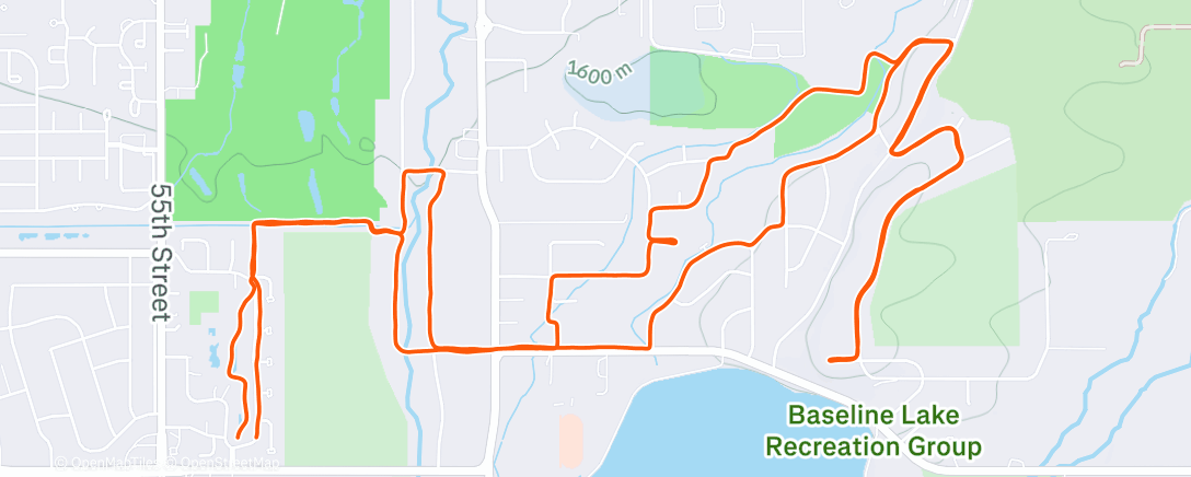 活动地图，Lunch Run