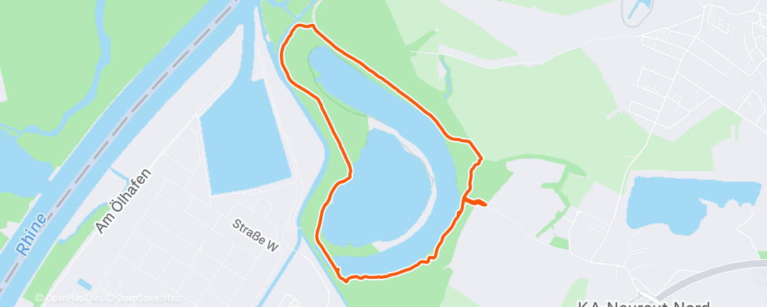 Карта физической активности (Mittagspaziergang 🐕)