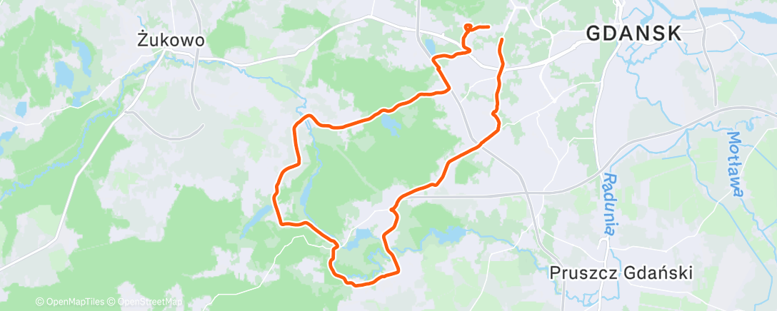 Map of the activity, Co dwie Orki to nie jedna! #OrbeaTeam