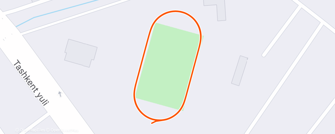 Map of the activity, Полуденный забег