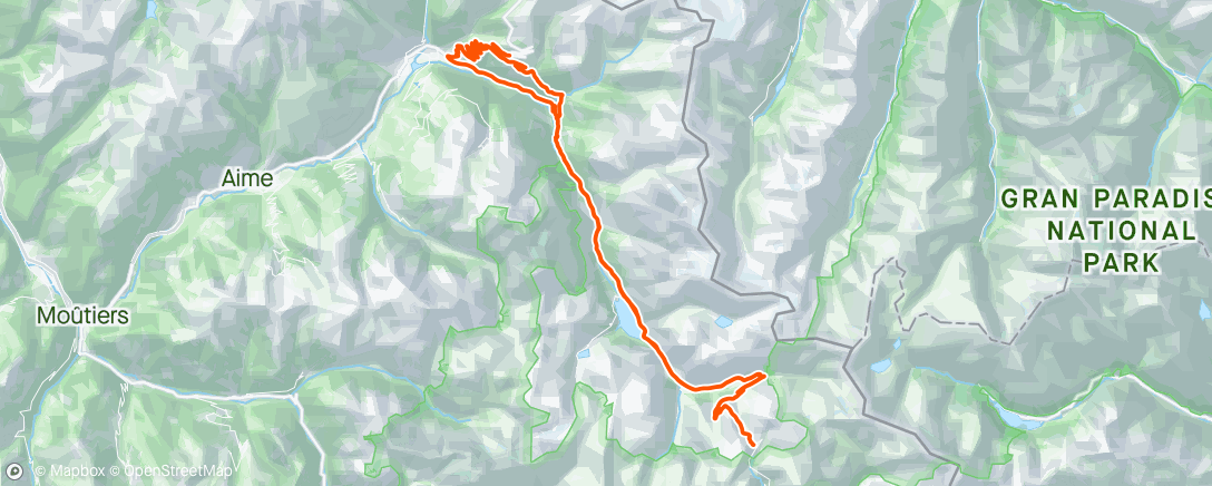 Map of the activity, Skwone bergn
