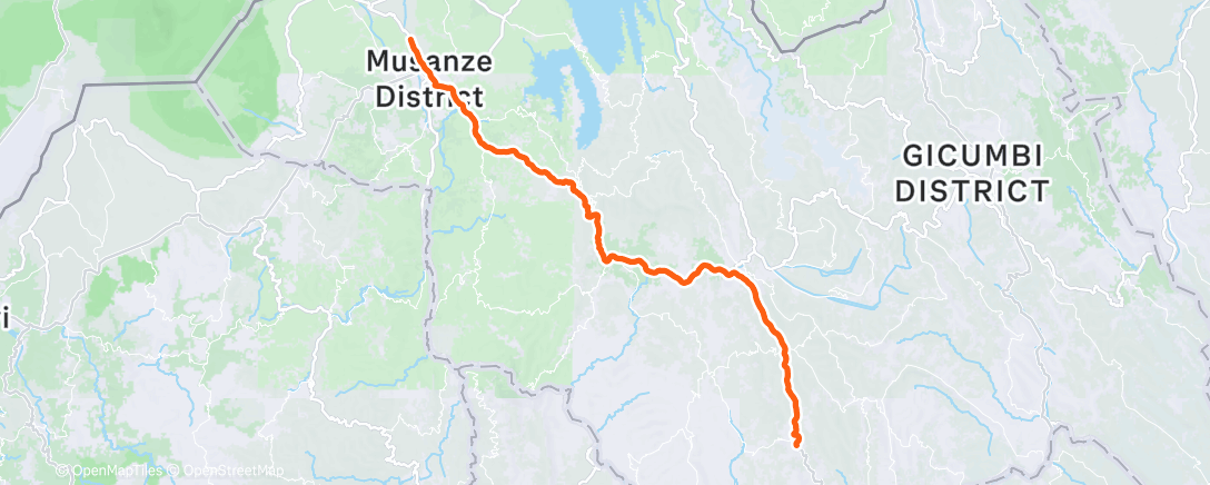 Mapa de la actividad (Afternoon Ride)