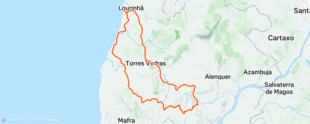 Карта физической активности (Lunch Ride)