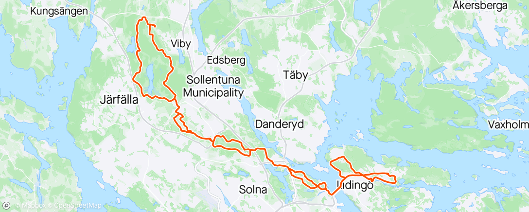 Mappa dell'attività Järva