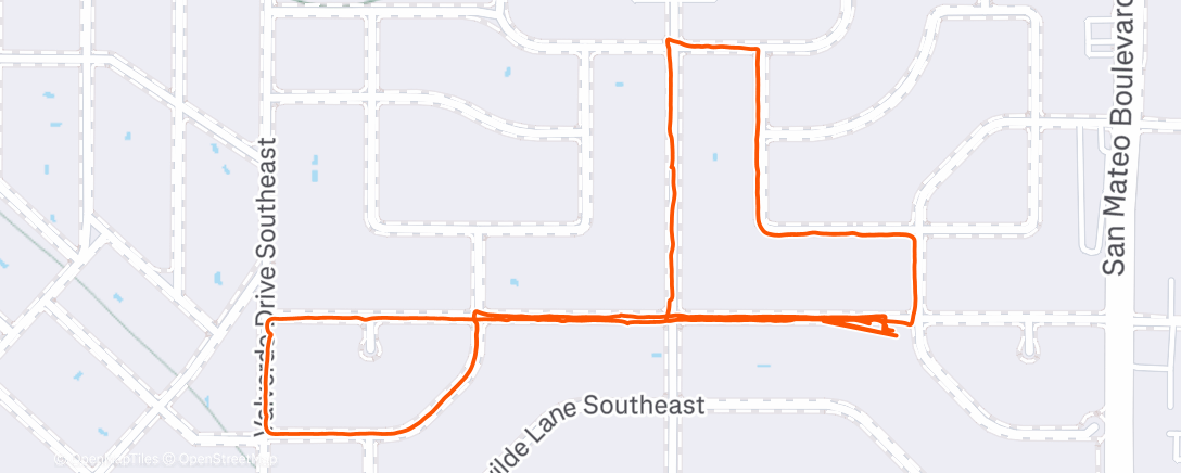 Карта физической активности (Morning Walk)