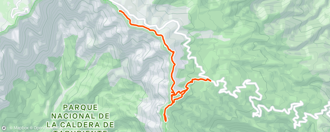 Map of the activity, Pico de la Nieve | Pico de La Sabina | Pico de La Cruz | Piedra Lana