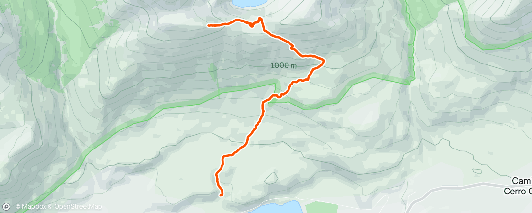 Map of the activity, Randonnée le matin