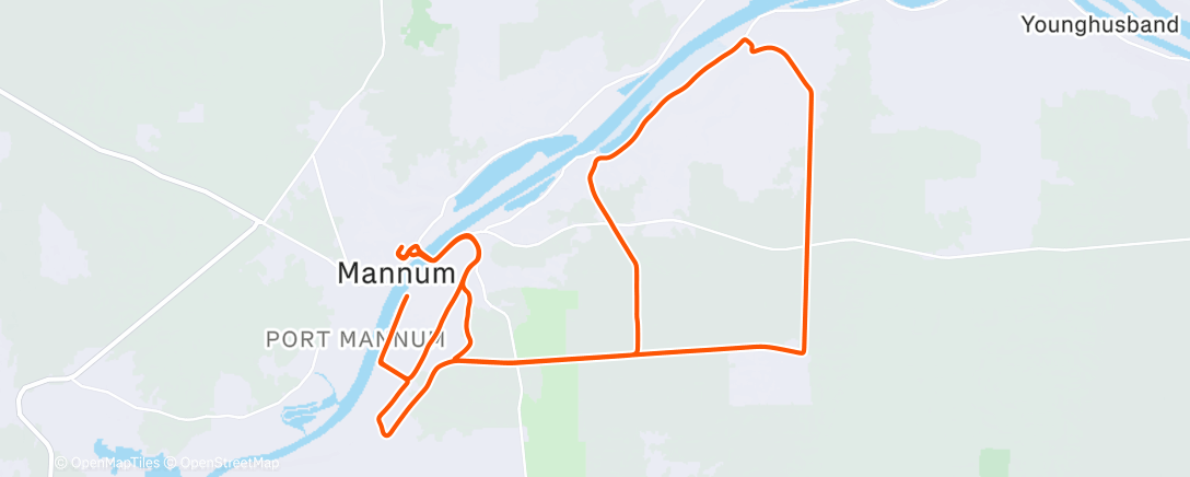 Map of the activity, Lunch E-Mountain Bike Ride