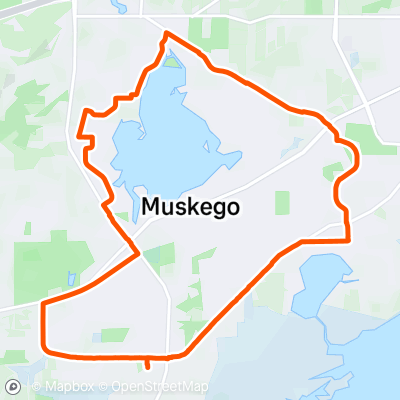 HS Start Little Muskego Loop | 10.4 mi Running Route on Strava