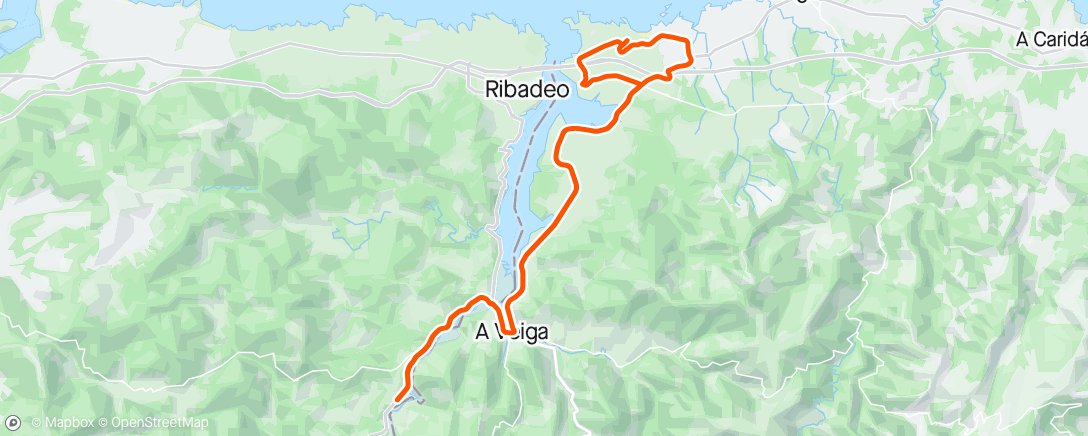 Map of the activity, Madone