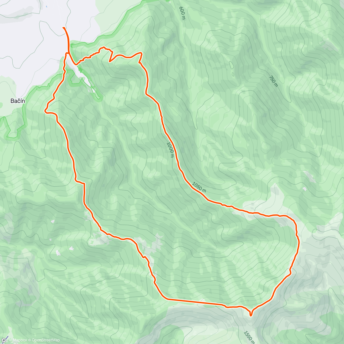 Карта физической активности (Morning Run)