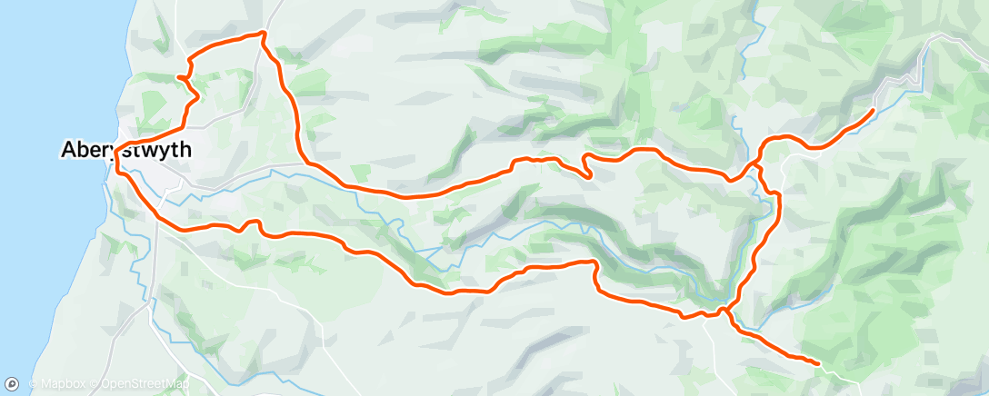 Карта физической активности (Cycling)