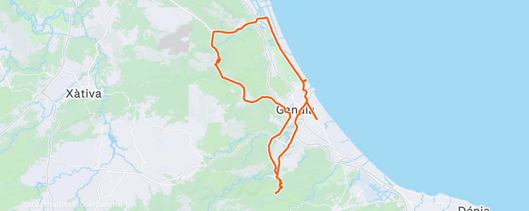 Map of the activity, TC 6