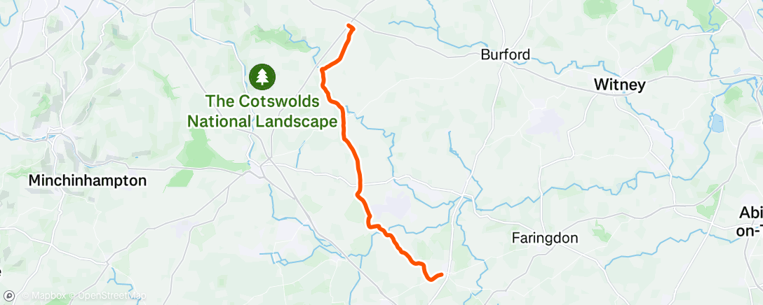 Peta aktivitas, Lunch Ride