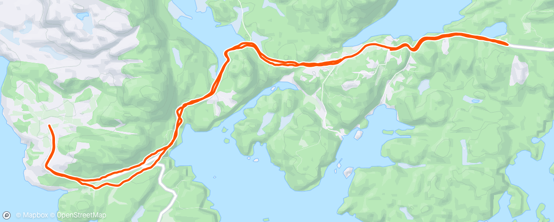 Map of the activity, Flygansvær