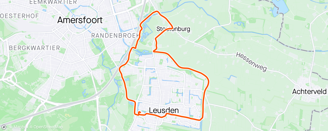 Map of the activity, Stoutenburg en Valleikanaal