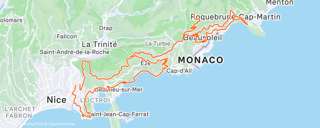 Mapa de la actividad (LT1 comme on dit maintenant)