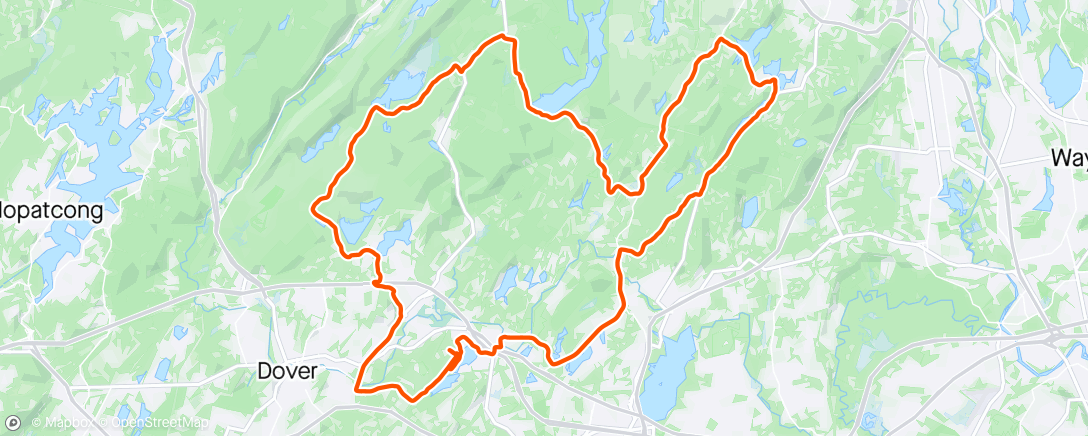 Map of the activity, Afternoon Ride ☀️🍻