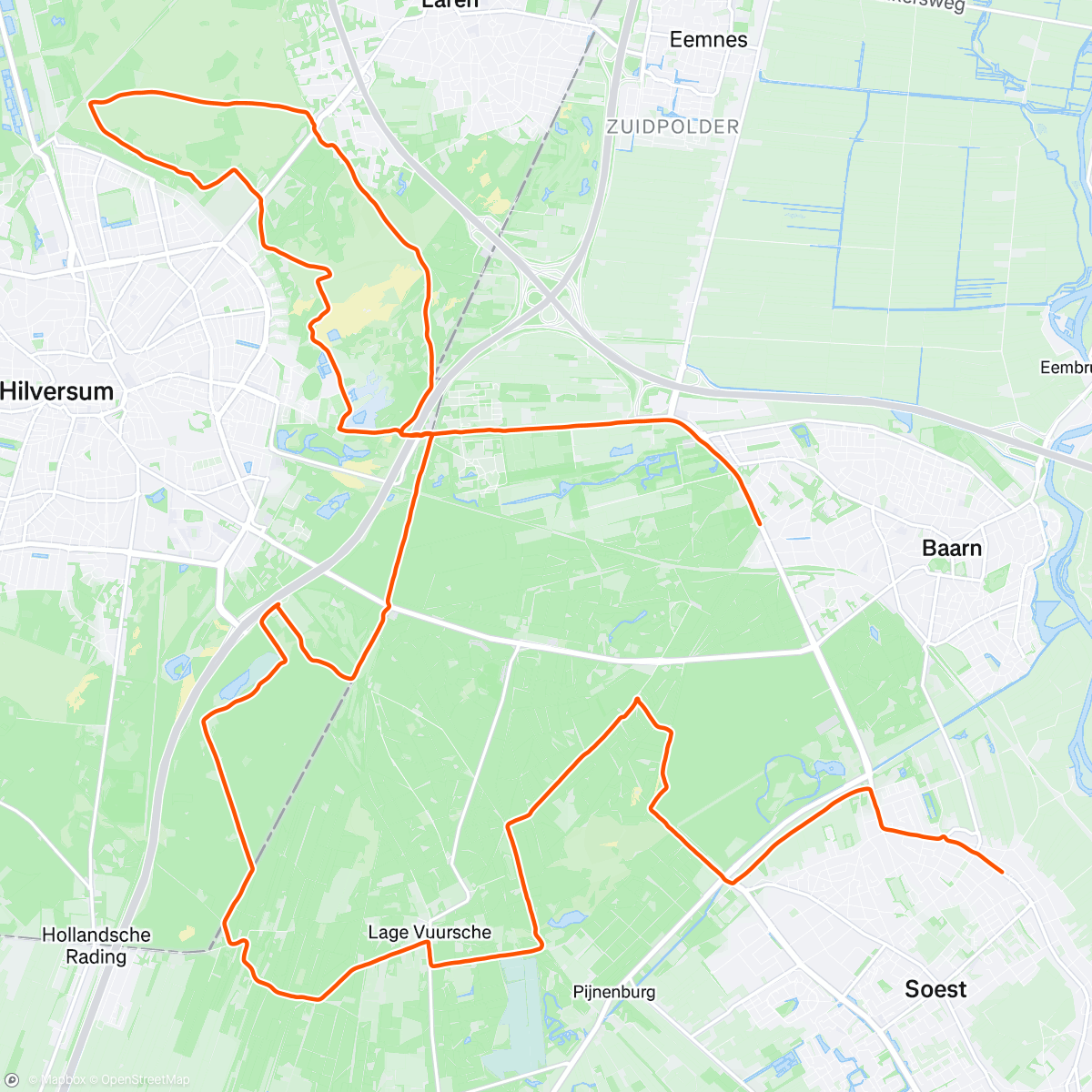 Map of the activity, Aflopertje. Patroon misgeschoten. Call of Shame.