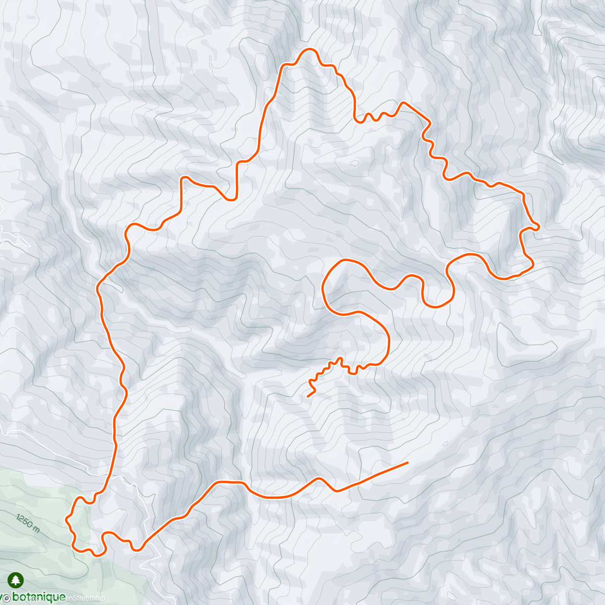 Mapa de la actividad, Zwift - 26min Progressive Climb in France