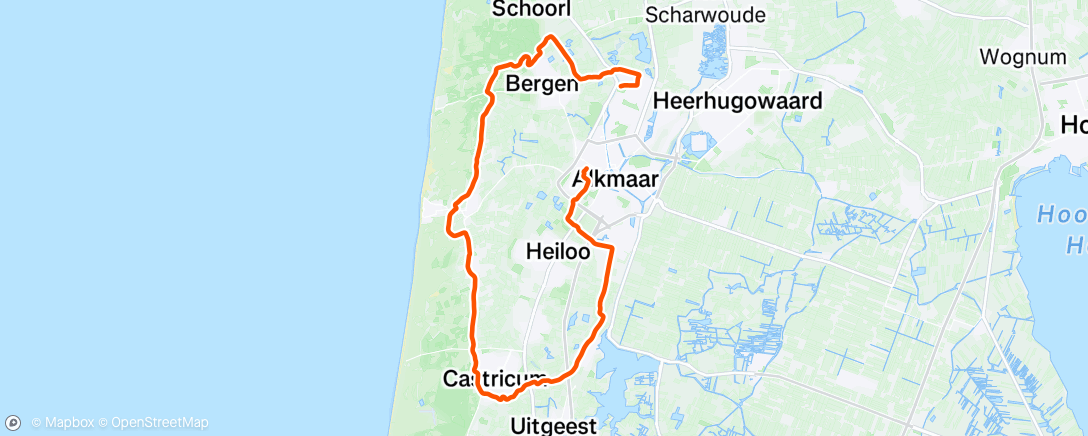 Map of the activity, Kracht- en hoge cadansblokken