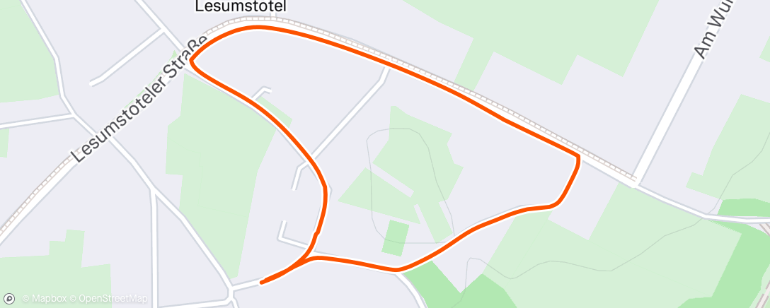 Map of the activity, Spaziergang am Nachmittag