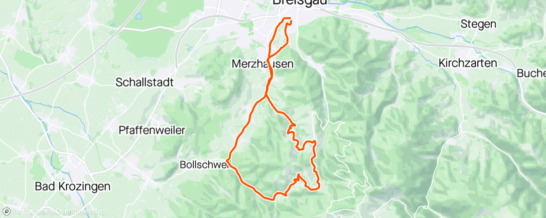 Map of the activity, Nach langem mal wieder Eduardshöhe