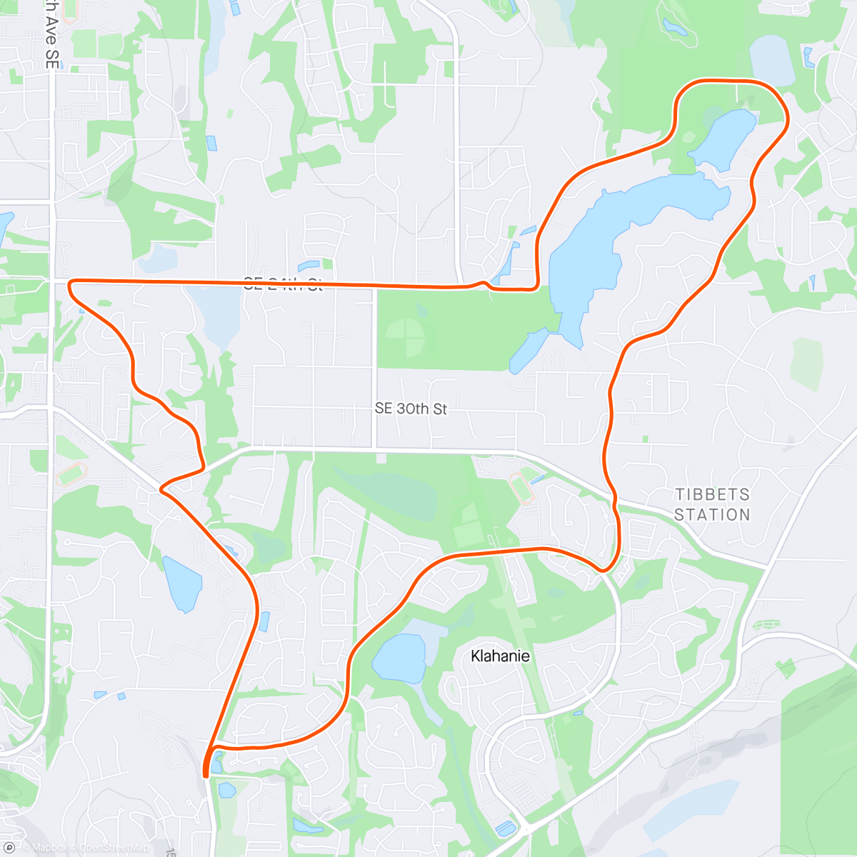 Map of the activity, Beaver Lake 🌈🌈