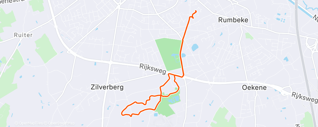 Map of the activity, Nuchter