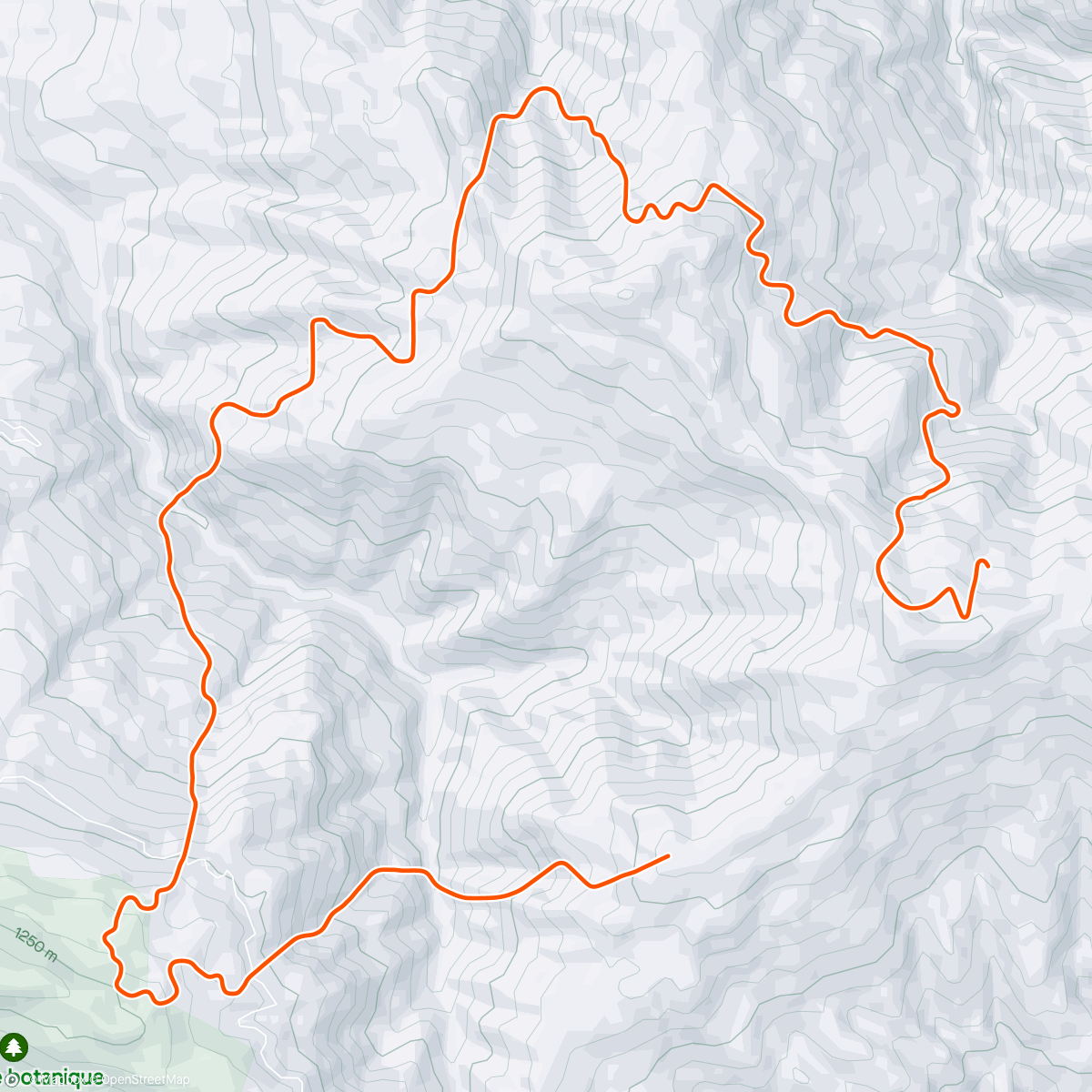 Map of the activity, Zwift - Building Climbs in France