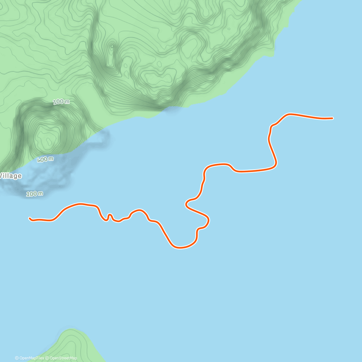 Map of the activity, Zwift - Watopia's Waistband in Watopia