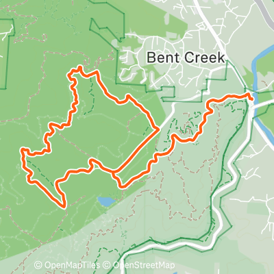 BentCreekGravel1 | 9.7 mi Cycling Route on Strava