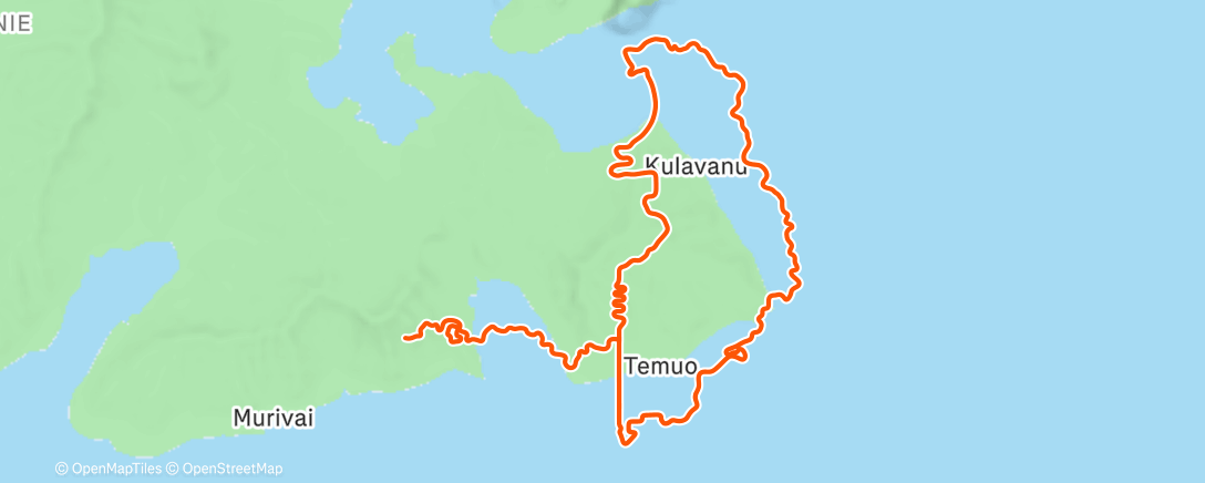 Map of the activity, Zwift - TrainerRoad: Truchas -1 on Elevation Evaluation in Watopia