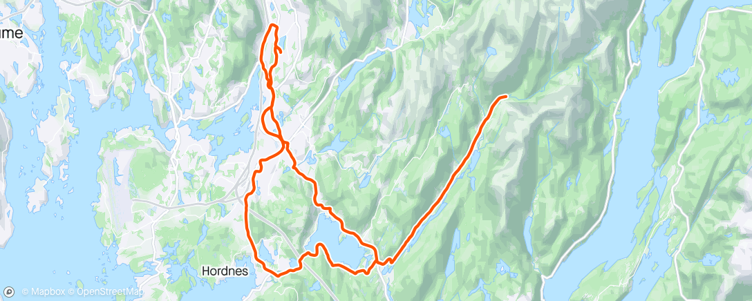 Map of the activity, Tur 2 alu